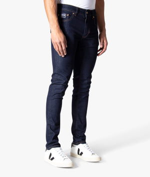 Skinny Fit  Embroidered Logo Jeans