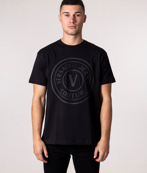 V-Emblem-T-Shirt-Black-Versace-Jeans-Coture-EQVVS 