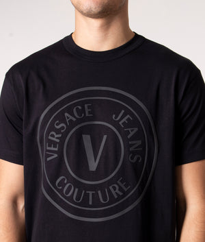 V-Emblem-T-Shirt-Black-Versace-Jeans-Coture-EQVVS 