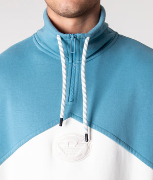 Relaxed-Fit-Colour-Block-Quarter-Zip-Sweatshirt-Mix-Water-G-Emporio-Armani-EQVVS