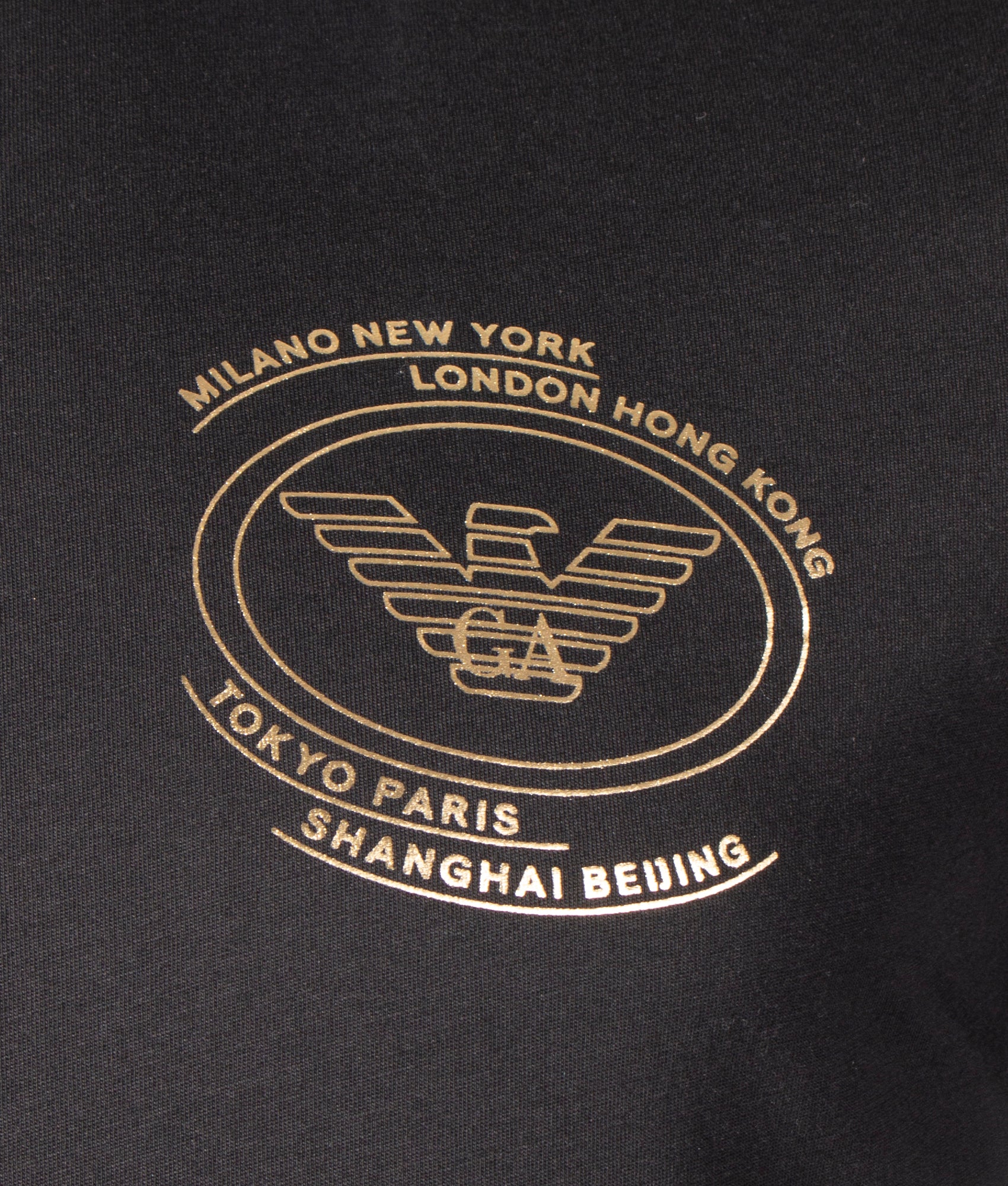 Cities-Short-Sleeve-T-Shirt-Black-Emporio-Armani-EQVVS