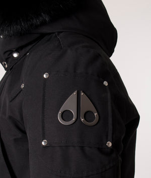 Slim-Fit-OriGinal-Ballistic-Bomber-Black/Black-Moose-Knuckles-EQVVS