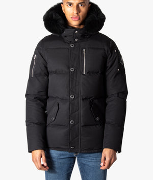 Slim-Fit-OriGinal-3Q-Jacket-Black/Black-Moose-Knuckles-EQVVS