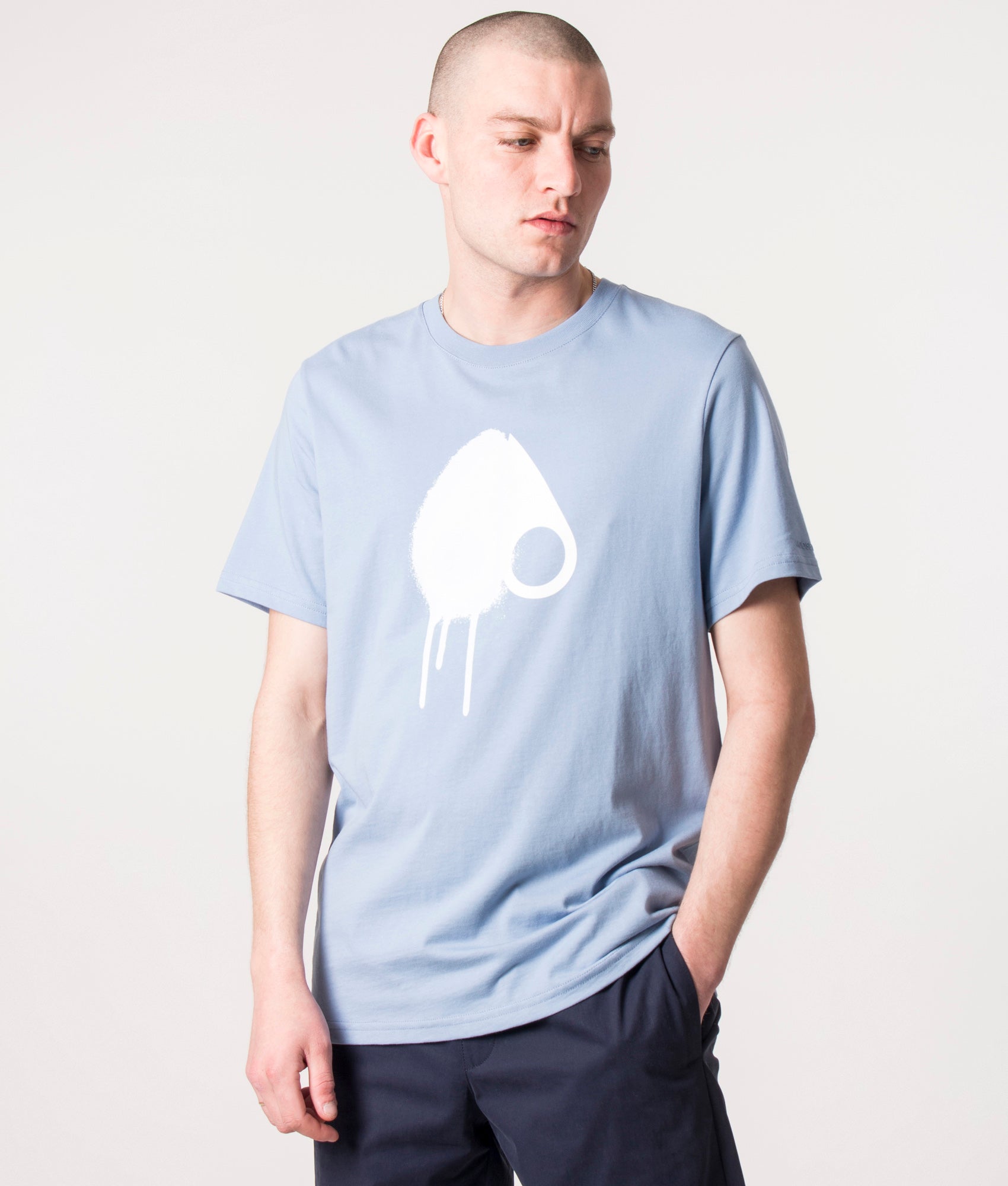 Augustine-T-Shirt-Windy-Blue-Moose-Knuckles-EQVVS