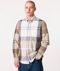 Harris Tailored Shirt: TN88 Amble Sand Tartan 