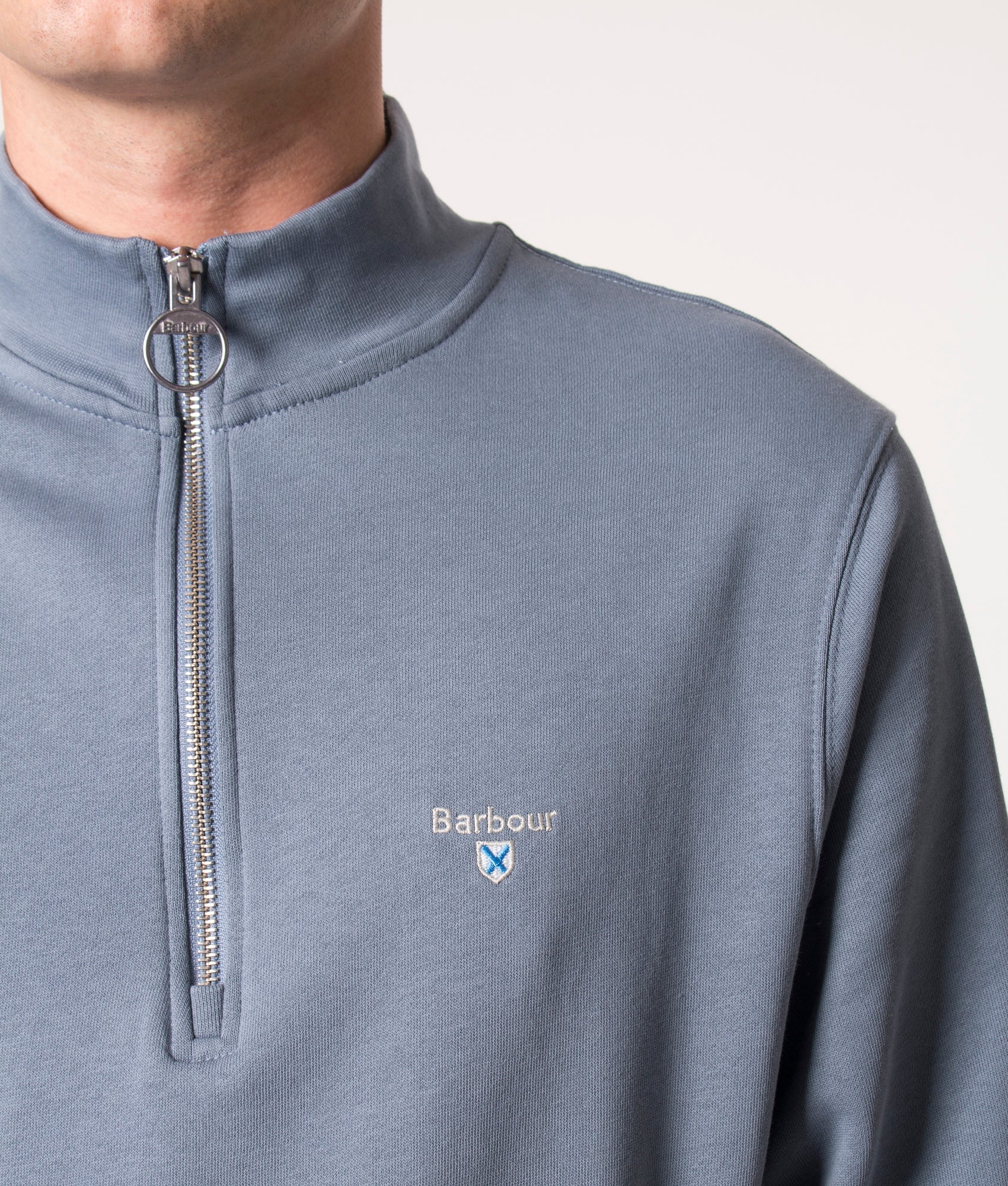 Quarter-Zip-Rothley-Sweatshirt-Washed-Blue-Barbour-Lifestyle-EQVVS