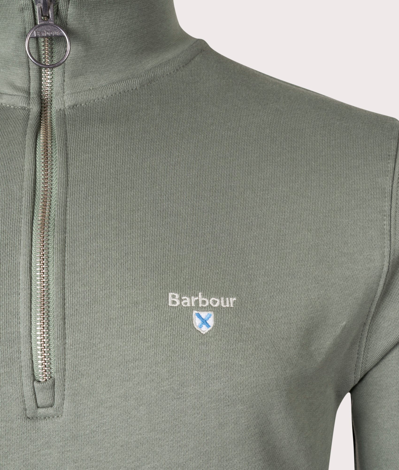 Quarter-Zip-Rothley-Sweatshirt-Agave-Green-Barbour-Lifestyle-EQVVS