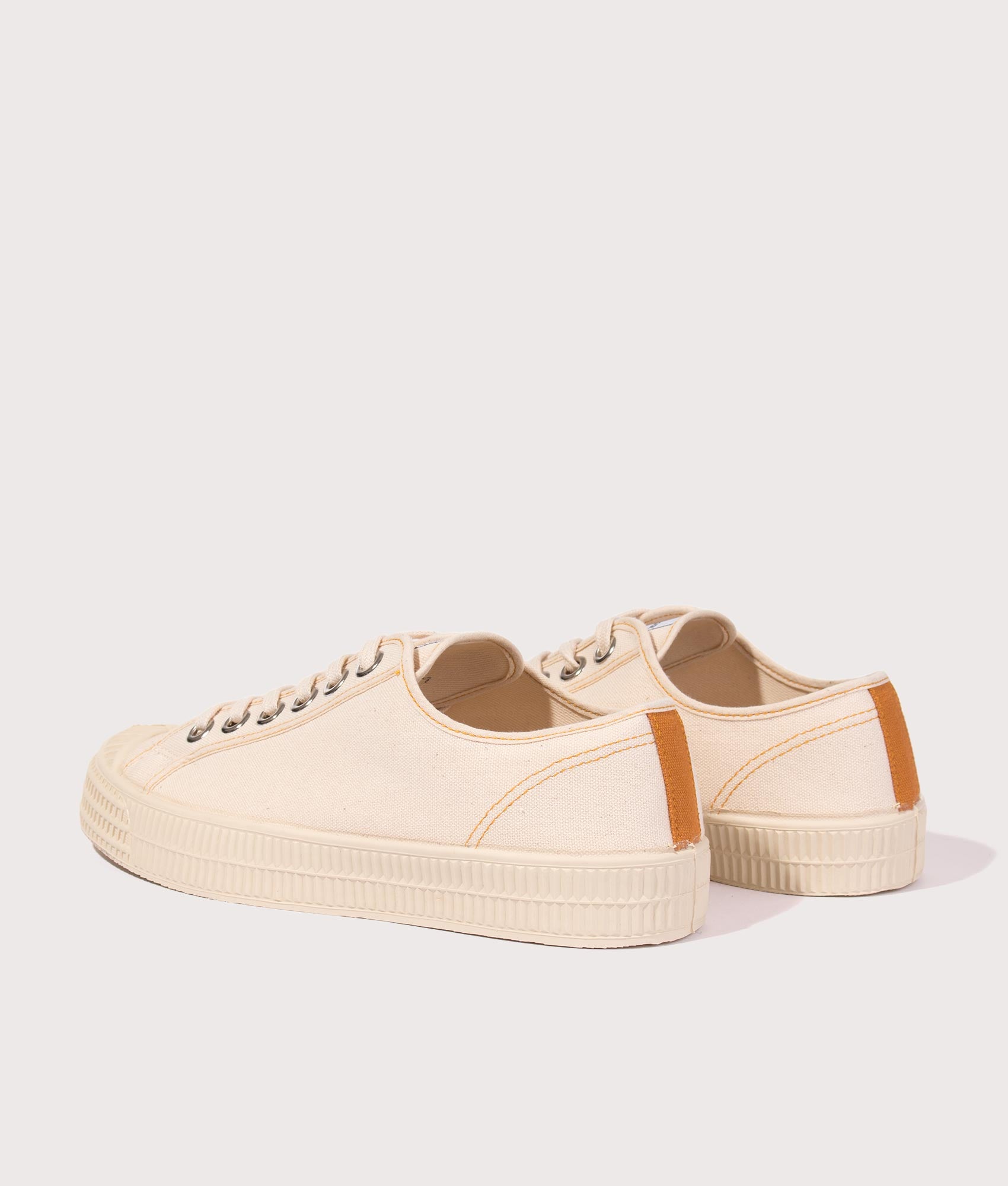 Novesta Contrast Stitch Star Master in Beige, EQVVS.