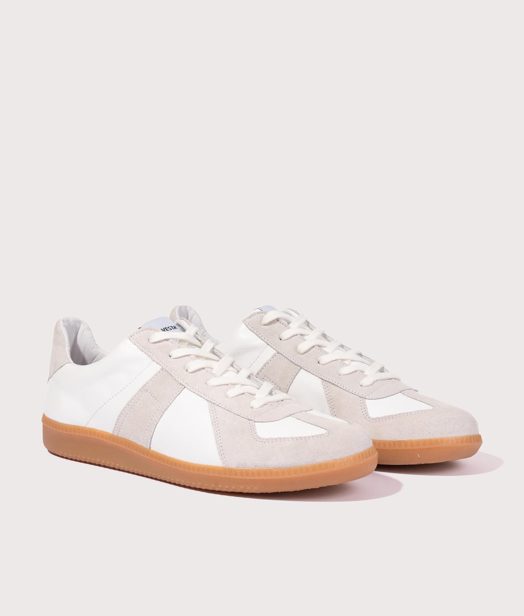 Novesta German Army Trainer in White, EQVVS.