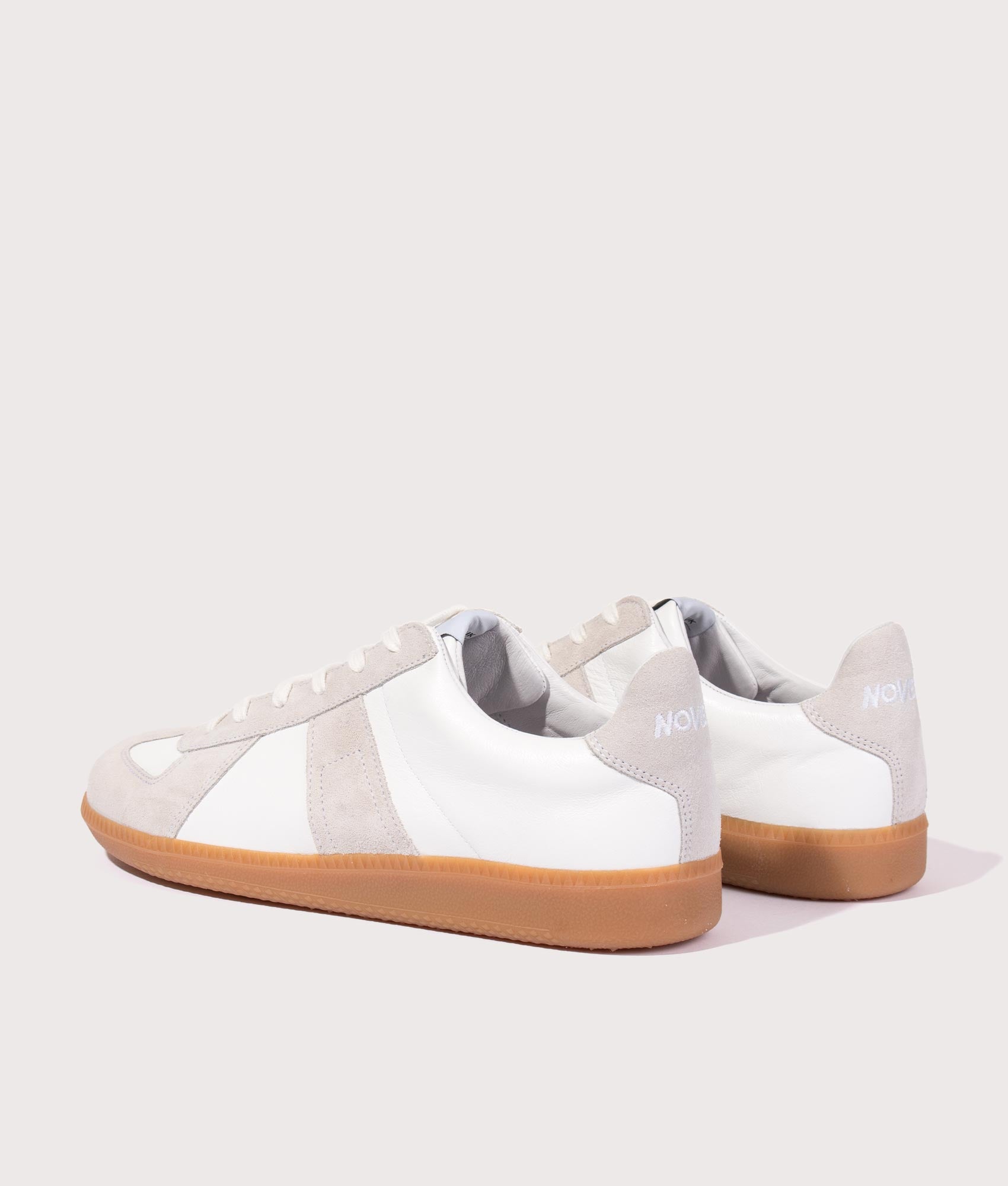 Novesta German Army Trainer in White, EQVVS.