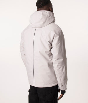 QM376-WERYK-Short-Jacket-Light-Grey-KRAKATAU-EQVVS
