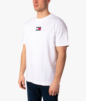 Tommy-Badge-T-Shirt-White-Tommy-Jeans-EQVVS