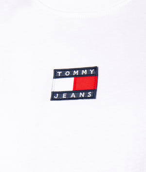 Tommy-Badge-T-Shirt-White-Tommy-Jeans-EQVVS