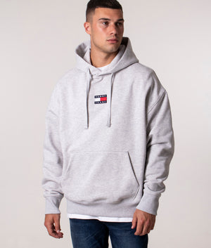 Tommy Jeans ATHLETIC LOGO HOODIE - Hoodie - white 