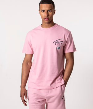 Signature-Logo-T-Shirt-Broadway-Pink-Tommy-Jeans-EQVVS