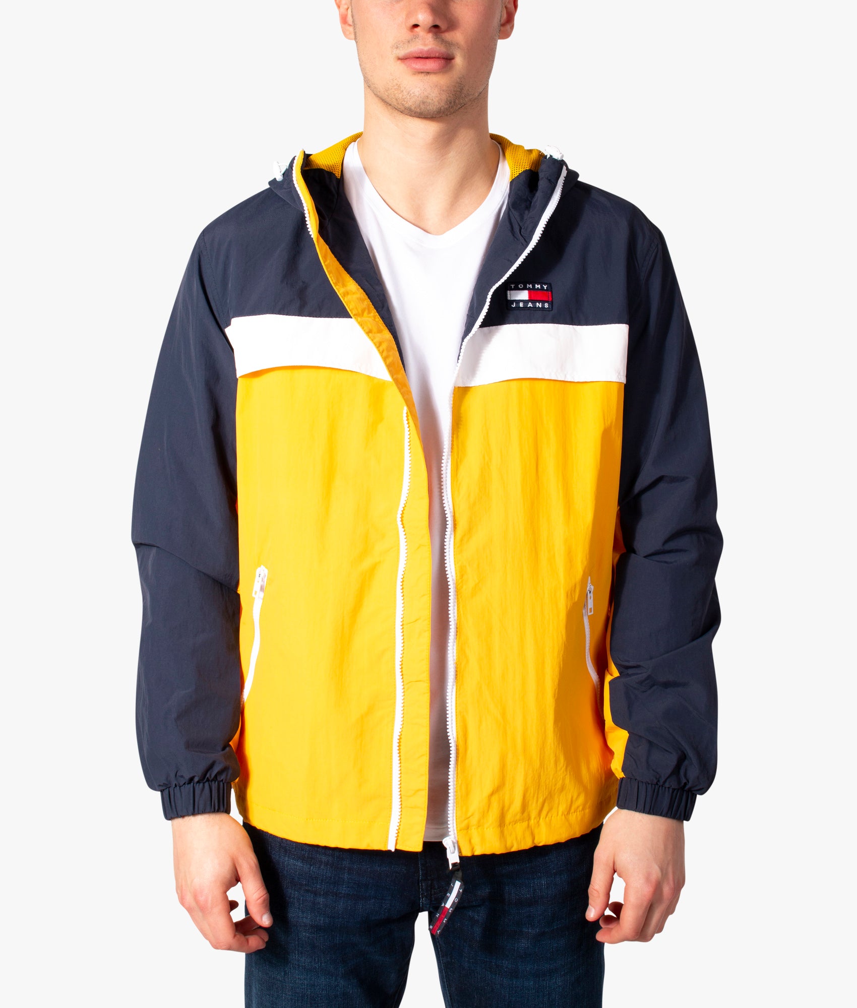 Chicago-Colourblock-Windcheater-Jacket-Prairie-Yellow/ Multi-Tommy-Jeans-EQVVS