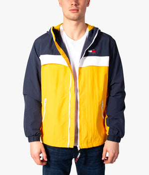 Chicago-Colourblock-Windcheater-Jacket-Prairie-Yellow/ Multi-Tommy-Jeans-EQVVS
