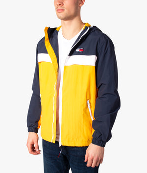 Chicago-Colourblock-Windcheater-Jacket-Prairie-Yellow/ Multi-Tommy-Jeans-EQVVS