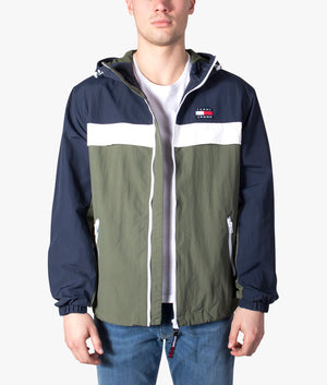 Chicago-Colourblock-Windcheater-Jacket-Avalon-Green/Multi-Tommy-Jeans-EQVVS