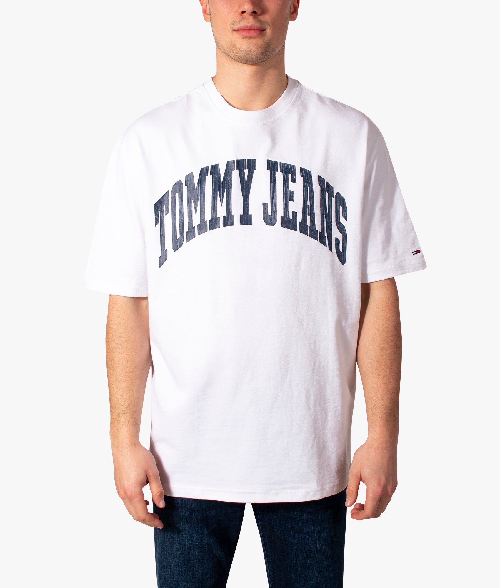 Tommy-Collegiate-Short-Sleeve-T-Shirt-White-Tommy-Jeans-EQVVS