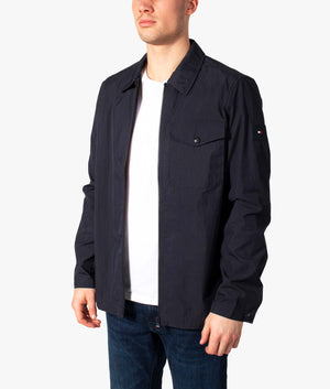 Zip-Through-Overshirt-Jacket-Desert-Sky-Tommy-Hilfiger-EQVVS