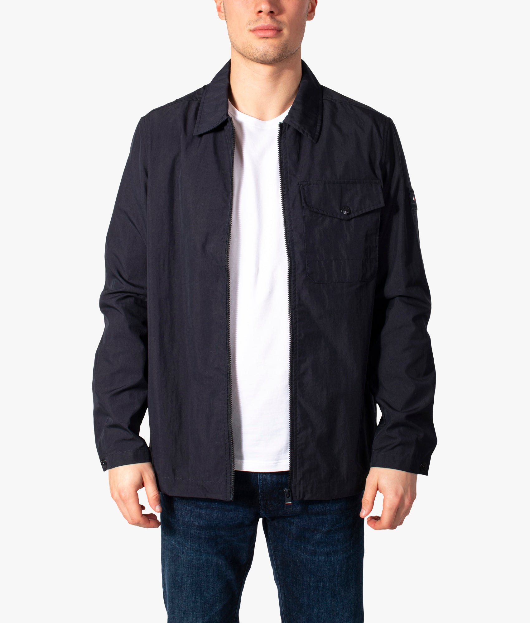 Zip-Through-Overshirt-Jacket-Desert-Sky-Tommy-Hilfiger-EQVVS