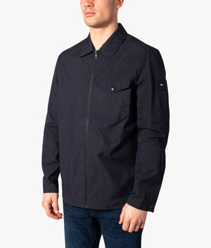 Zip-Through-Overshirt-Jacket-Desert-Sky-Tommy-Hilfiger-EQVVS
