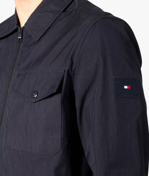 Zip-Through-Overshirt-Jacket-Desert-Sky-Tommy-Hilfiger-EQVVS
