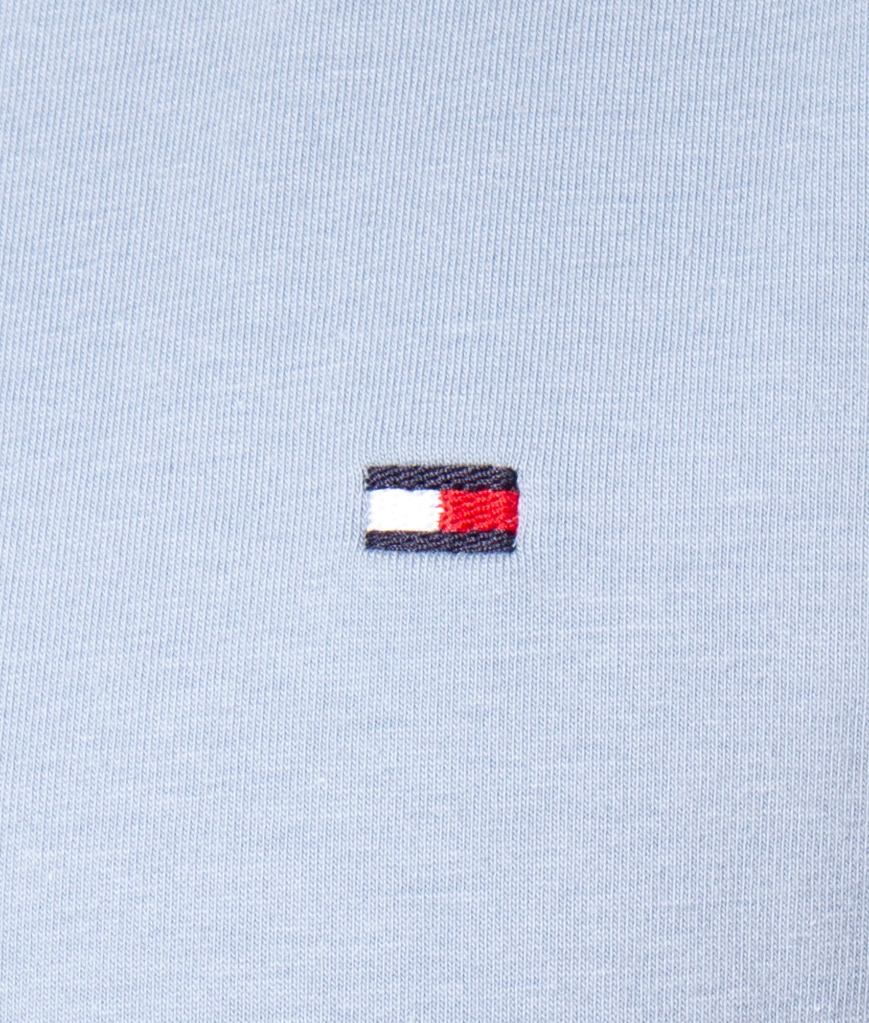 Stretch-Slim-Fit-T-Shirt-Daybreak-Blue-Tommy-hilfiger-EQVVS