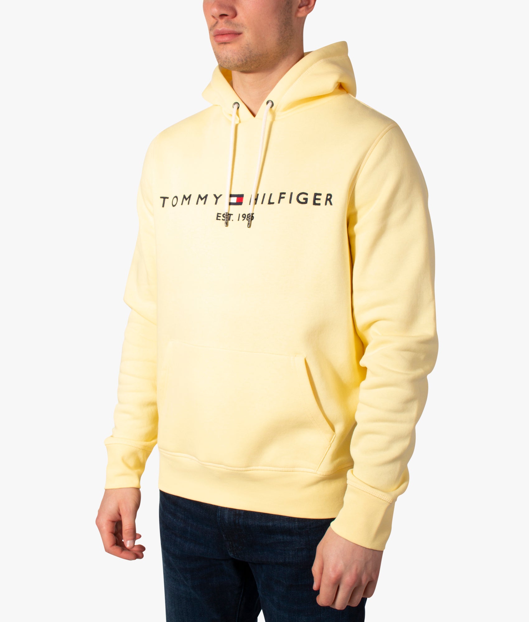Tommy-Logo-Hoodie-Lemon-Twist-Tommy-Hilfiger-EQVVS