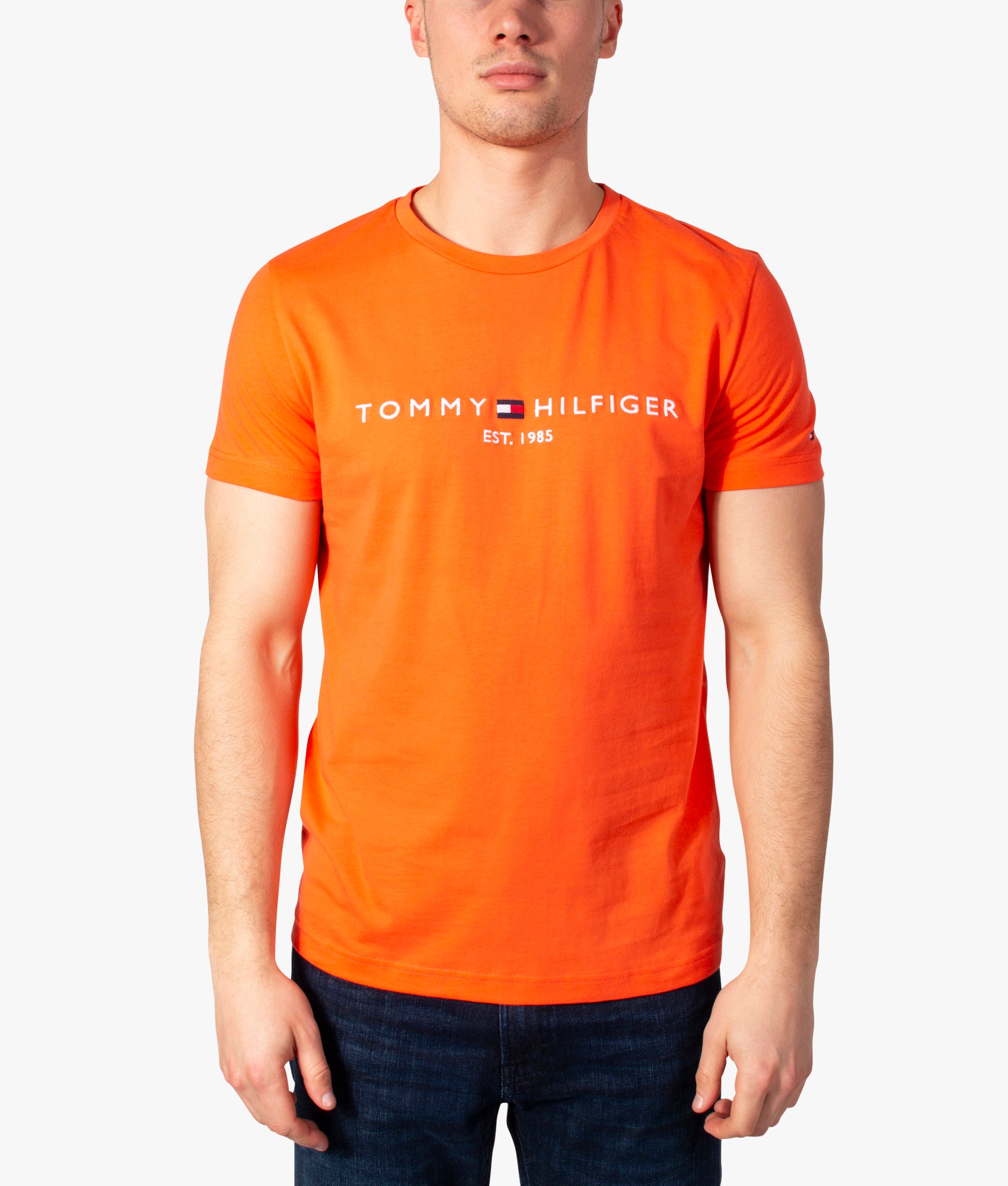 Logo-Print-T-Shirt-Hawaiian-Coral-Tommy-Hilfiger-EQVVS