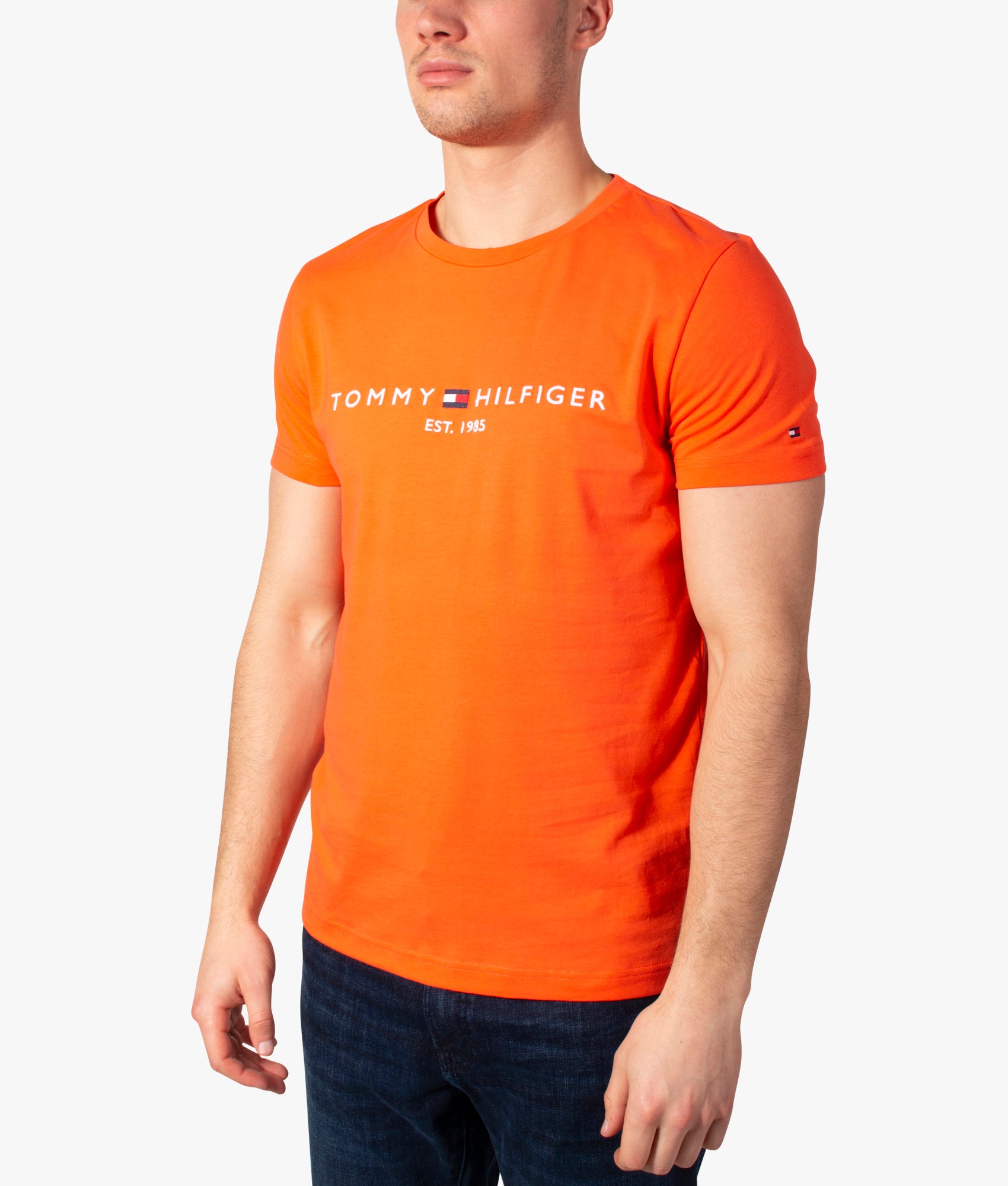 Logo-Print-T-Shirt-Hawaiian-Coral-Tommy-Hilfiger-EQVVS