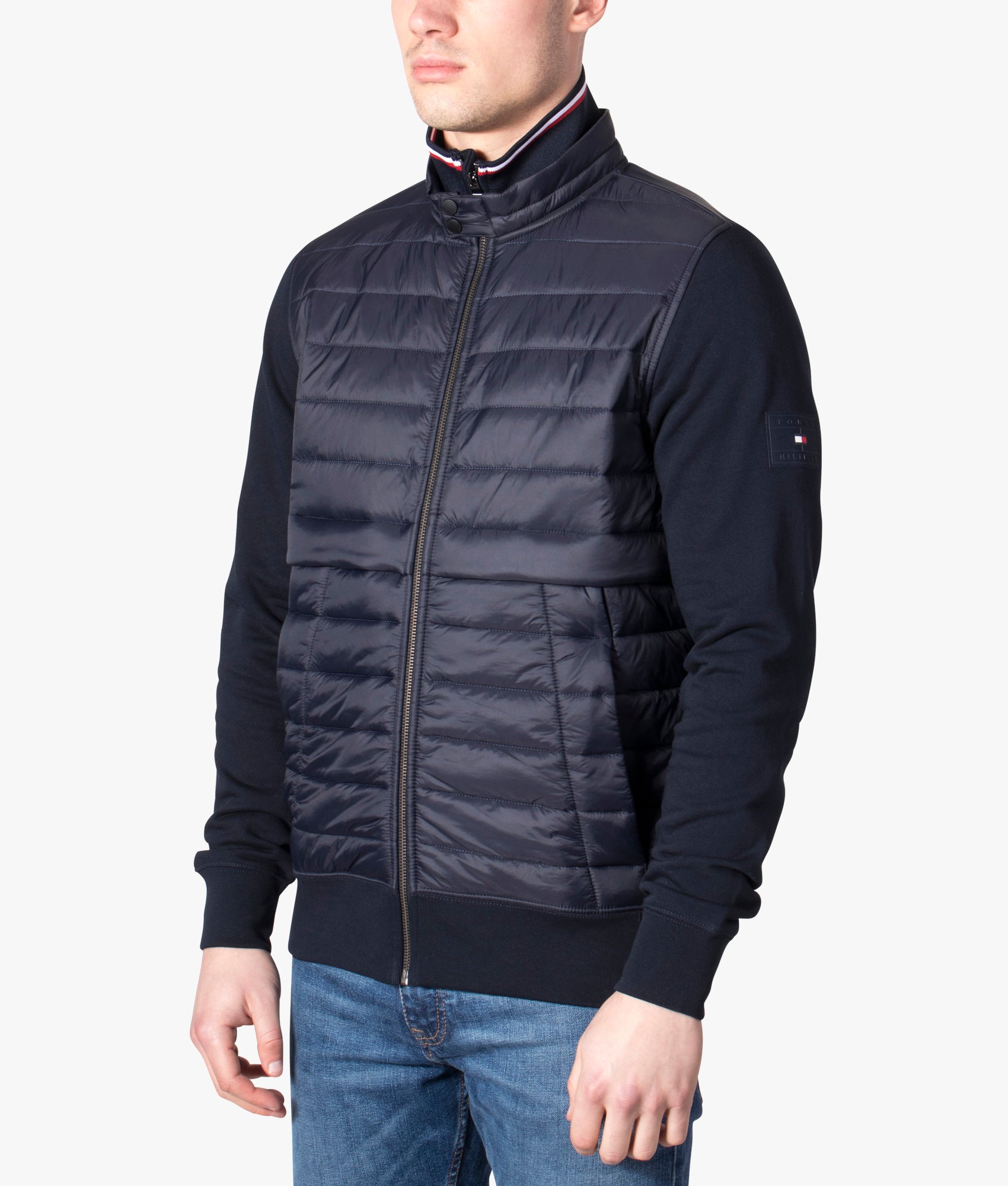 Mix-Media-Zip-Through-Hybrid-Jacket-Desert-Sky-Tommy-Hilfiger-EQVVS