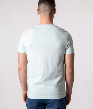 Square-Logo-T-Shirt-Minty-Essence-Tommy-Hilfiger-EQVVS 