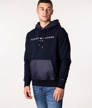 Logo-Mix-Media-Hoodie-Desert-Sky-Tommy-Hilfiger-EQVVS