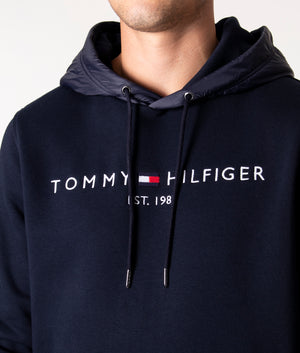 Logo-Mix-Media-Hoodie-Desert-Sky-Tommy-Hilfiger-EQVVS