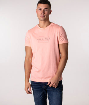 Linear-Flag-T-Shirt-Sunset-Peach-Tommy-Hilfiger-EQVVS 