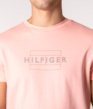 Linear-Flag-T-Shirt-Sunset-Peach-Tommy-Hilfiger-EQVVS 