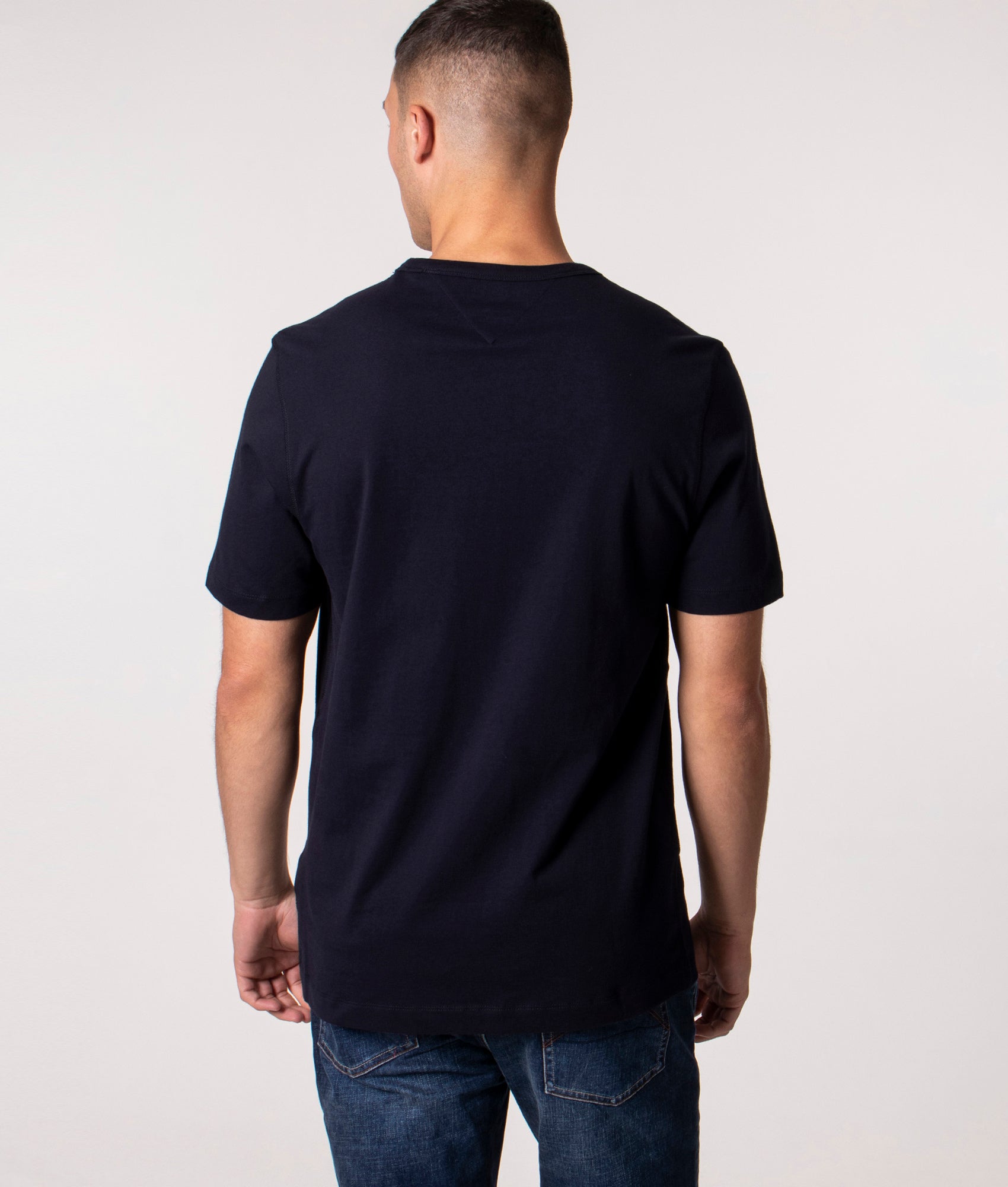 Contrast-Stitch-T-Shirt-Desert-Sky-Tommy-Hilfiger-EQVVS