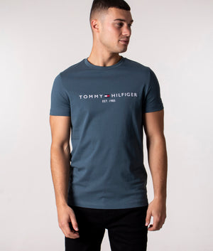 Logo-Print-T-Shirt-Murcury-Marine-Tommy-Hilfiger-EQVVS