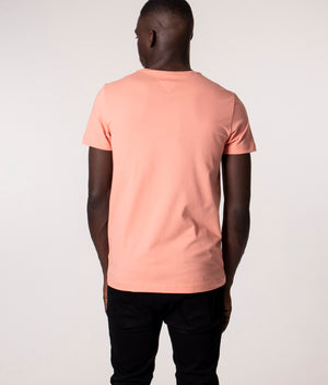 Stretch-Slim-Fit-T-Shirt-Frosty-Peach-Tommy-Hilfiger-EQVVS