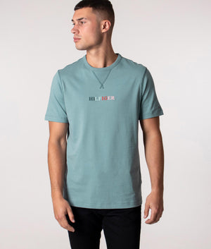 Contrast-Stitch-T-Shirt-Lofty-Blue-Tommy-Hilfiger-EQVVS