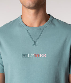 Contrast-Stitch-T-Shirt-Lofty-Blue-Tommy-Hilfiger-EQVVS