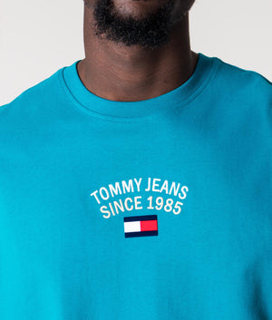 Relaxed-Fit-Timeless-Arch-Logo-T-Shirt-New-Teal-Tommy-Jeans-EQVVS