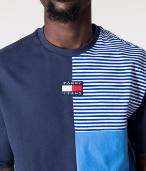 Relaxed-Fit-Cut-&-Sew-T-Shirt-Twilight-Navy/Multi-Tommy-Jeans-EQVVS