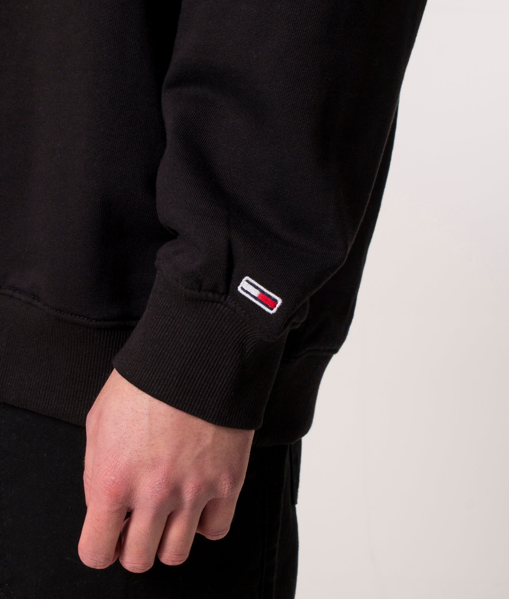 Authentic-Colour-Blocked-Sweatshirt-Black-Tommy-Jeans-EQVVS