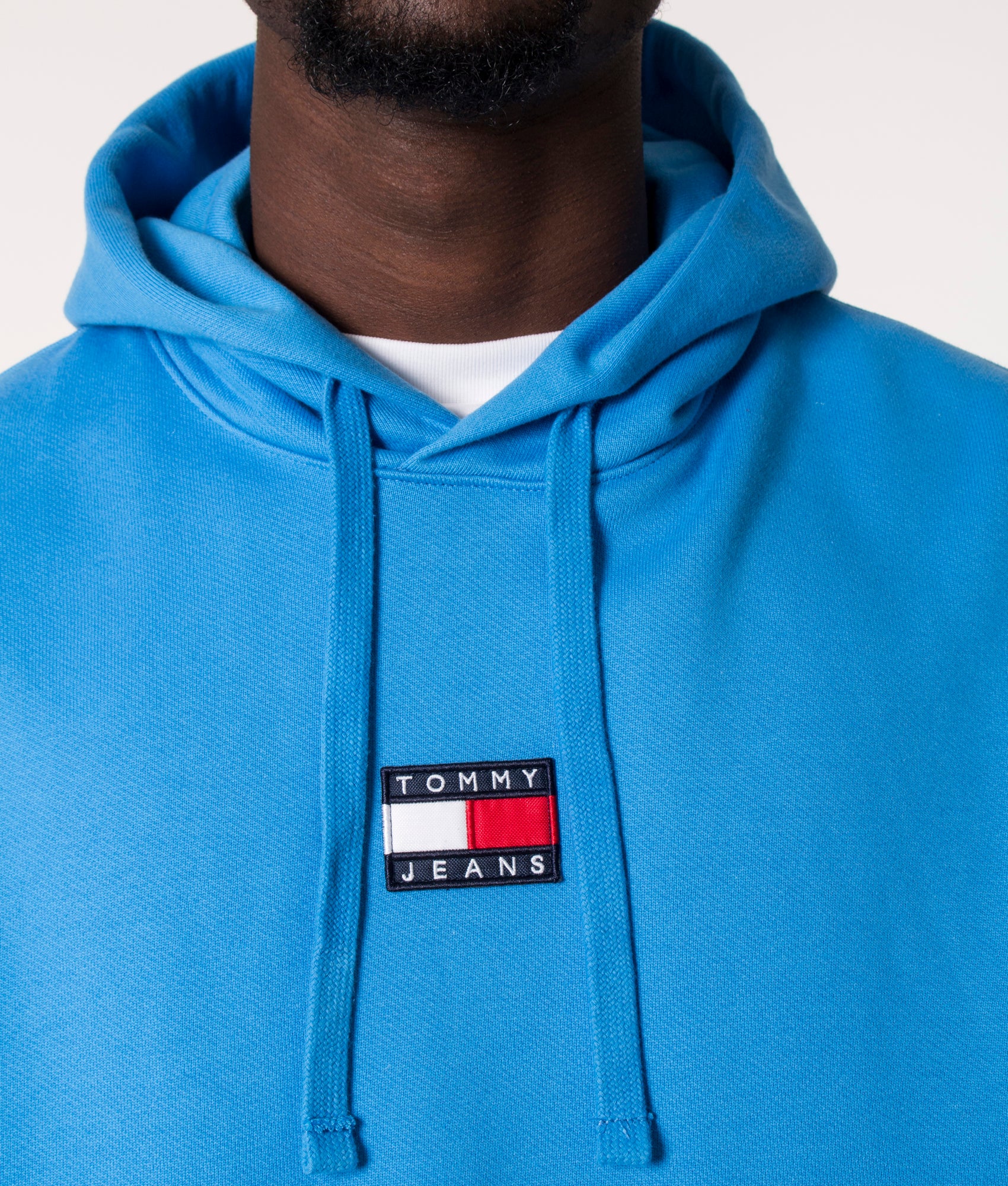 Relaxed Fit Badge Fleece Hoodie