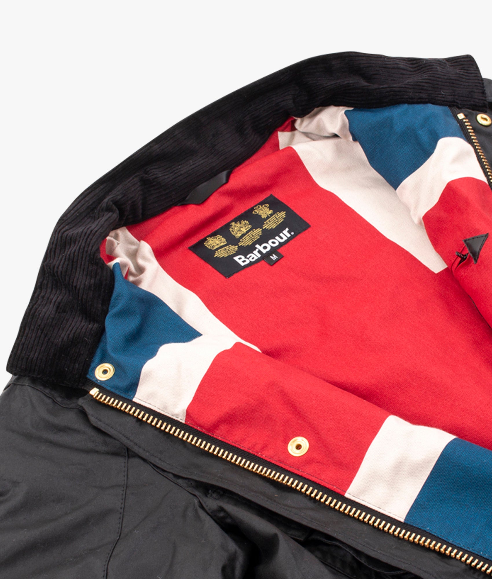 Union-Jack-Wax-Jacket-Black-Barbour-International-EQVVS