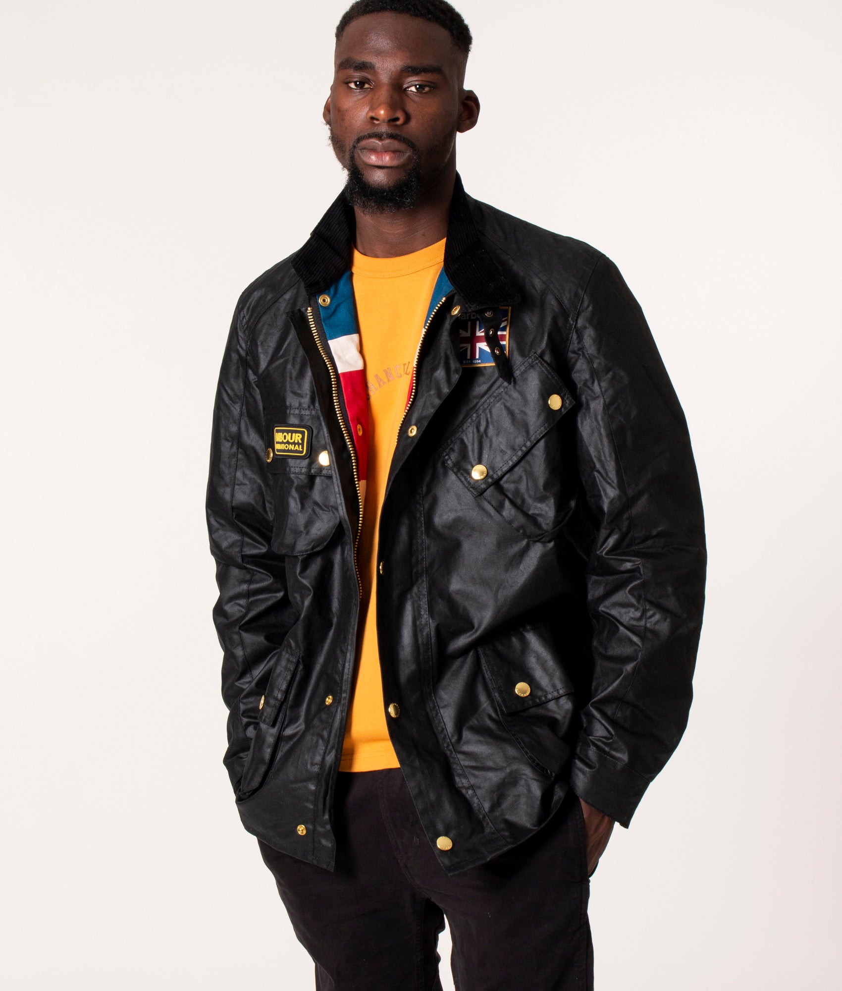 Union-Jack-Wax-Jacket-Black-Barbour-International-EQVVS