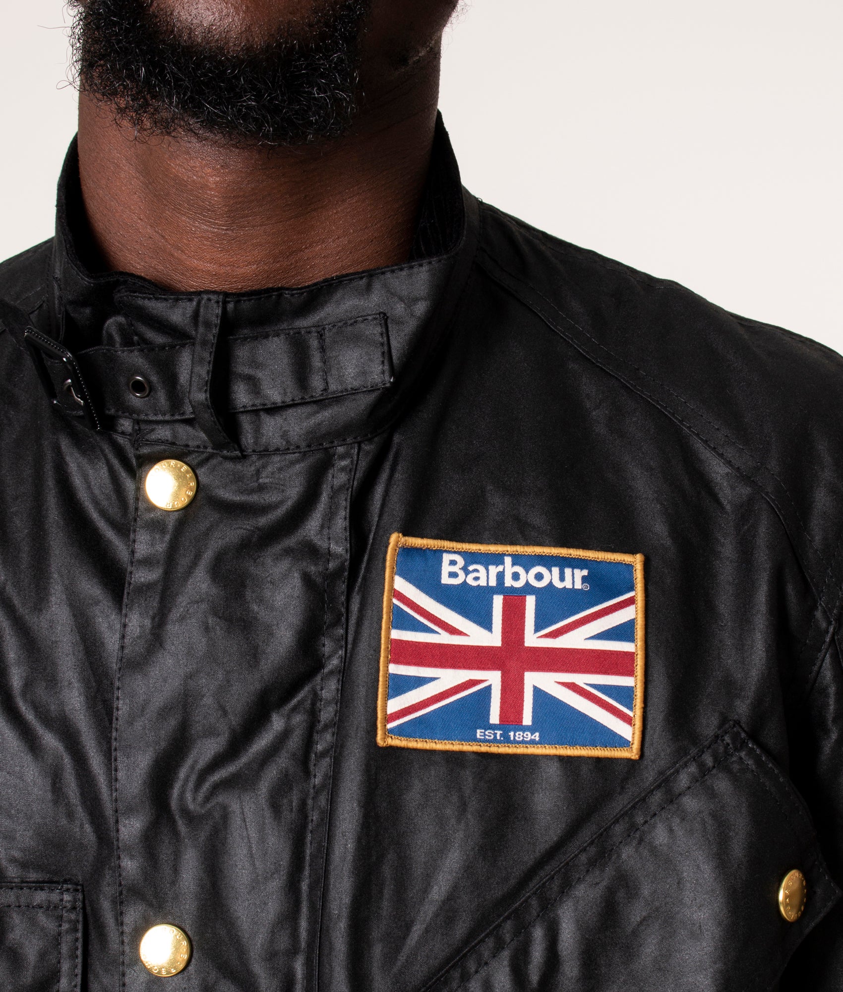 Union-Jack-Wax-Jacket-Black-Barbour-International-EQVVS